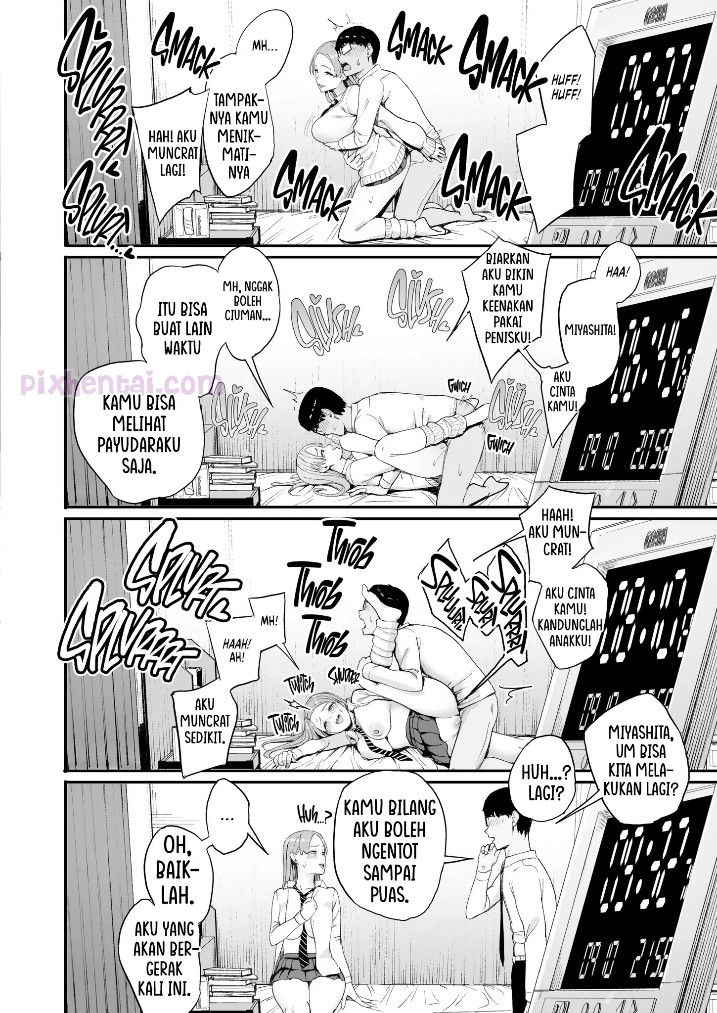 Komik hentai xxx manga sex bokep The Gyaru I Hang Out with Lets Me Use Her Pussy 4 page 41